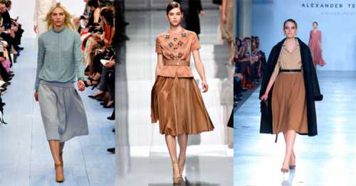 Мода на плиссированные юбки — с чем носить