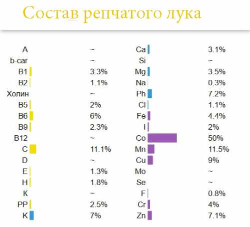 Витамины в луке: какие есть, польза, лечебные